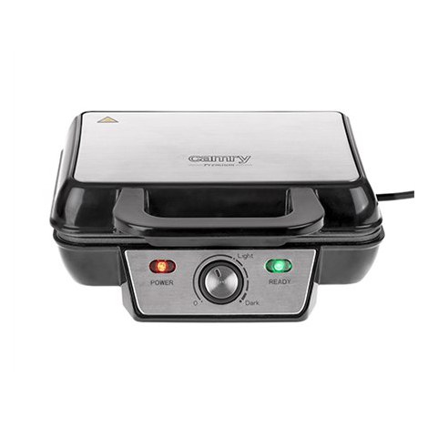 Camry | CR 3046 | Waffle Maker | 1600 W | Number of pastry 2 | Belgium | Black/Stainless Steel - 4